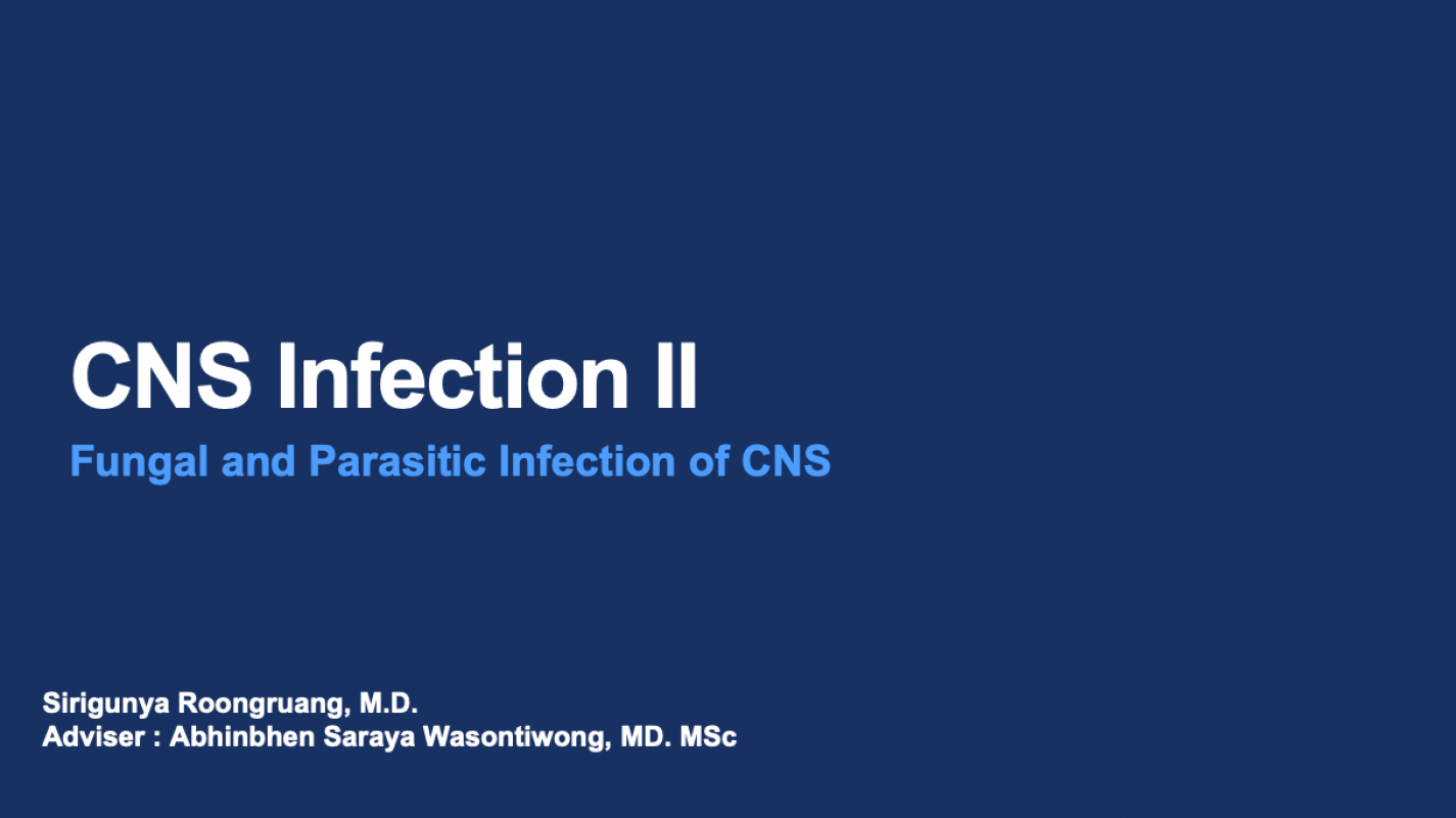 CNS Infection II
